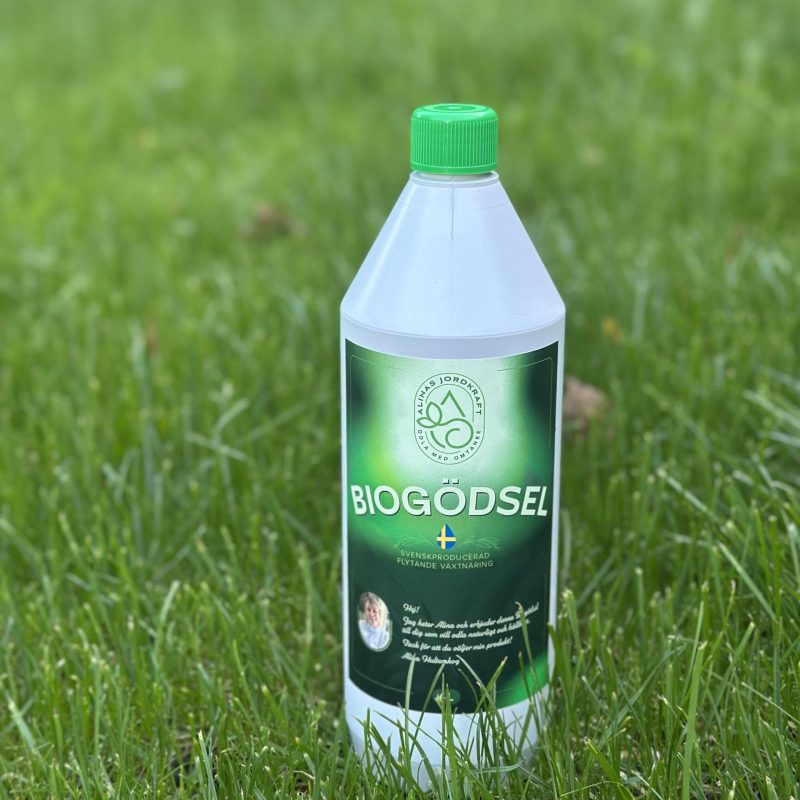 Biogödingsmedel gör att dina växter växer bra